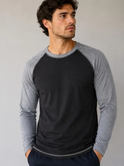 Camisetas termicas combinadas