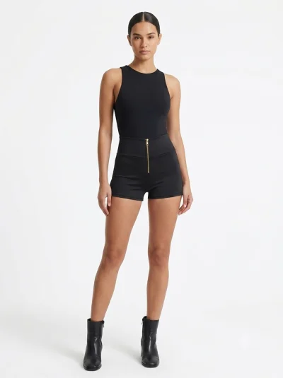 Short lycra con cierre