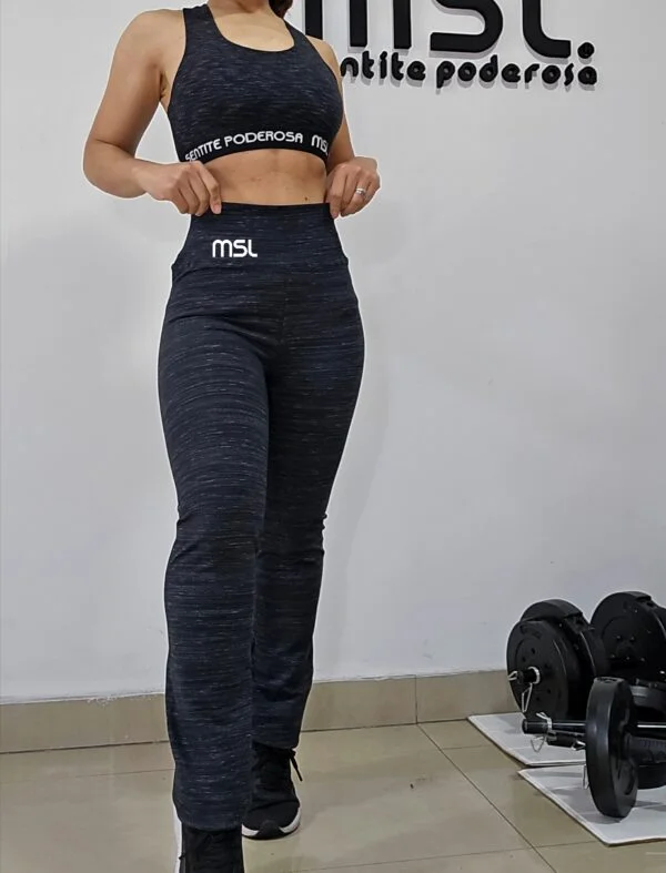 Calza recta algodon con lycra