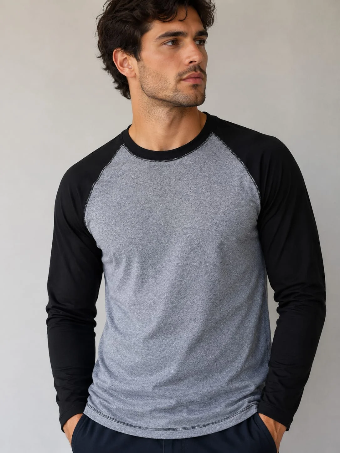 Camisetas termicas combinadas